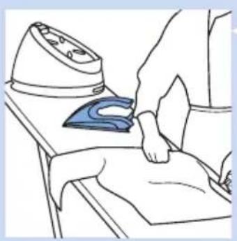 PHILIPS PerfectCare Aqua GC8616 - Abstellen des Bügeleisens während des Bügelns - 2