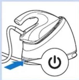 PHILIPS PerfectCare Aqua GC8616 - Modus for automatisk avslåing (kun bestemte modeller) - 3