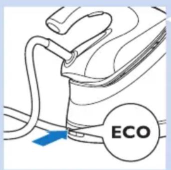 PHILIPS PerfectCare Aqua GC8616 - Modalità ECO - 1