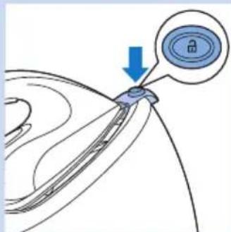 PHILIPS PerfectCare Aqua GC8616 - Transportlås (kun bestemte typ) - 1