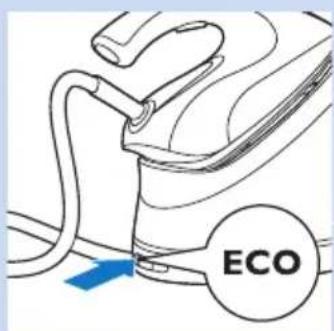PHILIPS PerfectCare Aqua GC8616 - ECO (eko) -tila - 1