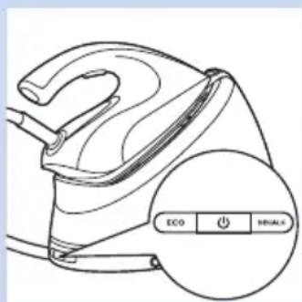 PHILIPS PerfectCare Aqua GC8616 - Modalità di spegnimento automatico (solo alcuni modelli) - 1