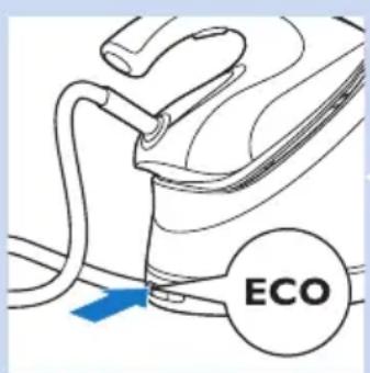 PHILIPS PerfectCare Aqua GC8616 - ECO mode - 1