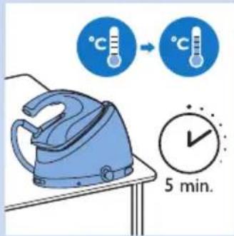 PHILIPS PerfectCare Aqua GC8616 - Eliminación de los depósitos de cal de la suela de la plancha - 3