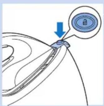 PHILIPS PerfectCare Aqua GC8616 - Transportverriegelung (nur bestimmte Gerätotypen) - 1