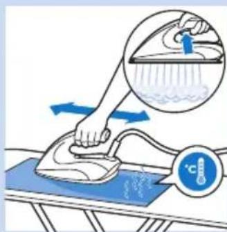 PHILIPS PerfectCare Aqua GC8616 - Kalkinpisto silitysraudan pohjasta - 4