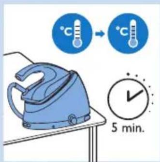 PHILIPS PerfectCare Aqua GC8616 - Afkalkning af strygesalen - 3