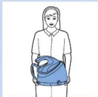 PHILIPS PerfectCare Aqua GC8616 - Saklama - 8