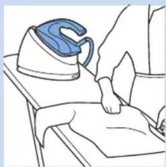 PHILIPS PerfectCare Aqua GC8616 - Sette fra deg strykejernet under bruk - 1