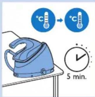PHILIPS PerfectCare Aqua GC8616 - Descalcificação da base do ferro - 3