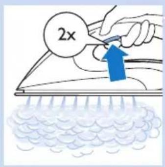 PHILIPS PerfectCare Aqua GC8616 - Pulsante del vapore - 2
