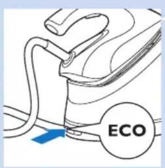 PHILIPS PerfectCare Aqua GC8616 - ECO-Modus (Ökomodus) - 1