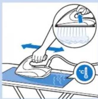 PHILIPS PerfectCare Aqua GC8616 - Descalcificação da base do ferro - 4