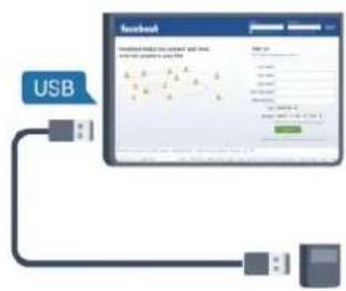 PHILIPS 24HFL3009W - เมาล์ USB - 1