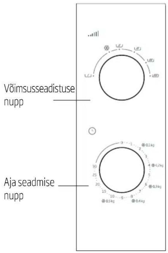 BEKO MOC20100W - Juhtpaneel Vöimsusseadistus - 1