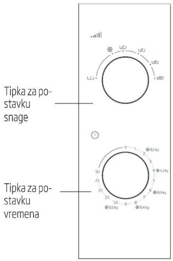 BEKO MOC20100W - לוח בקרה הגדרת עוצמה - 1