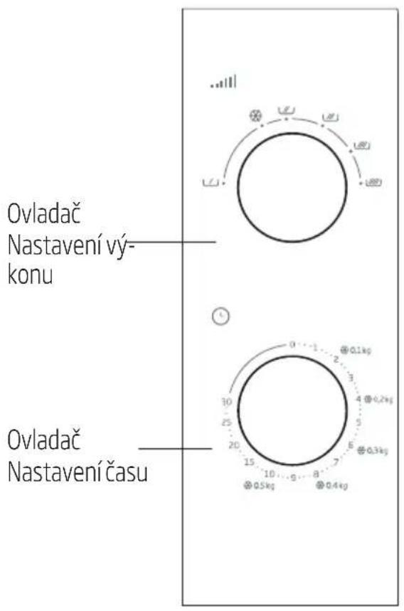 BEKO MOC20100W - Ovladaci panel Nastavení vykonu - 1