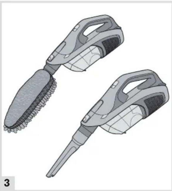 DIRT DEVIL DUSTY 360 - Impiego quale aspirapolverere manuale - 1