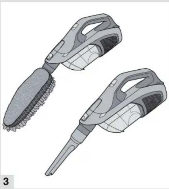 DIRT DEVIL DUSTY 360 - Use as a hand-held vacuum cleaner - 1
