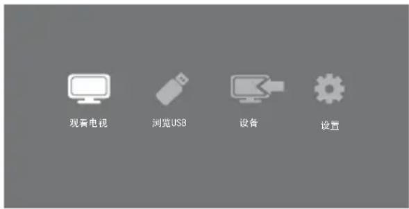 PHILIPS 2000 series 28PHF2056 - 访问电视机菜单 - 1