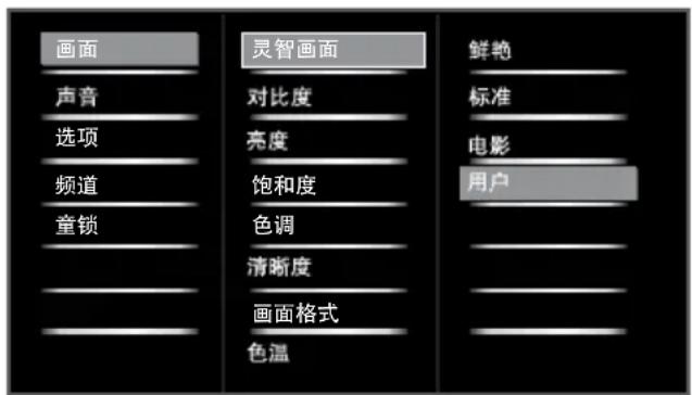 PHILIPS 2000 series 28PHF2056 - 访问电视机菜单 - 2