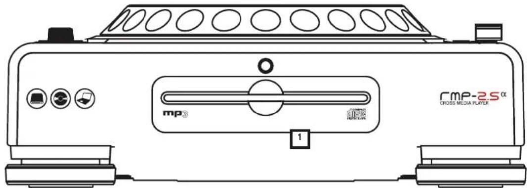 Reloop RMP2.5 ALPHA - VORSICHT LASERSTRAHLUNG! - 3