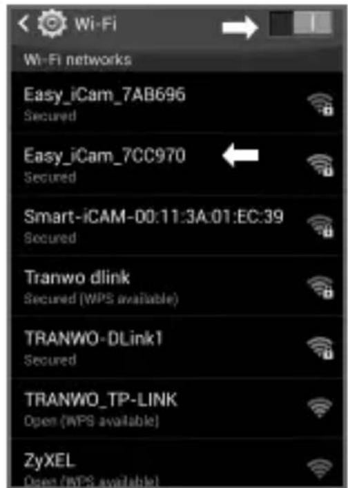 SWITEL BSW120 - Connect your smartphone or tablet to the camera - 2