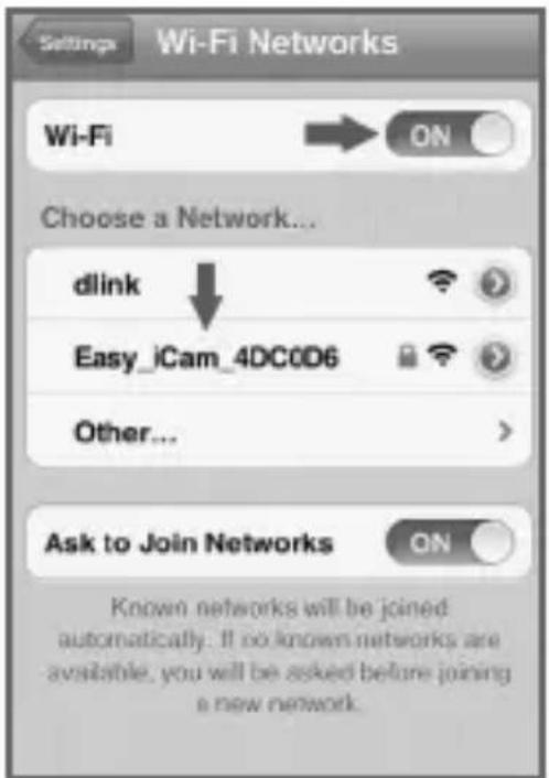 SWITEL BSW120 - Connect your smartphone or tablet to the camera - 1