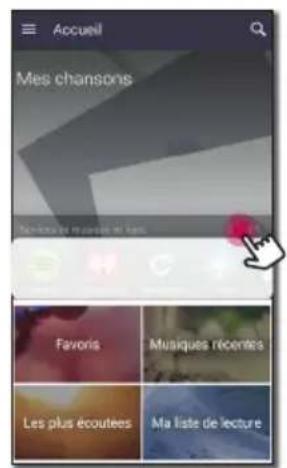 LG NP8350B - Modification de la liste des services de diffusion en continu en ligne - 1
