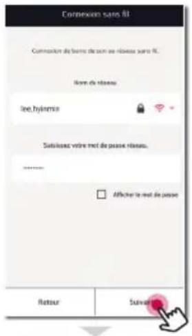 LG NP8350B - Connexion de l'enceinte à votre réseau via la méthode de configuration wi-fi (android) - 6
