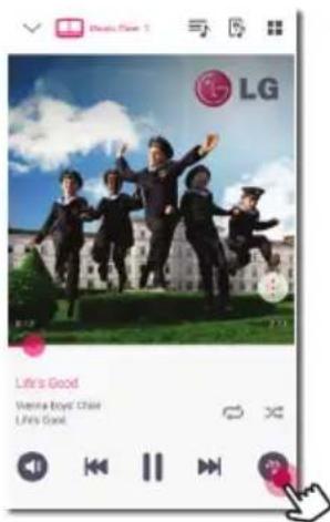 LG NP8350B - Sélection des effets sonores - 1