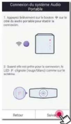 LG NP8350B - Connexion de l'enceinte à votre réseau via la méthode de configuration wi-fi (android) - 4