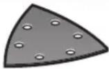 BOSCH PMF 220 CE - Scelta del foglio abrasivo - 1
