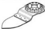 BOSCH PMF 220 CE - Selecting an Application Tool - 17
