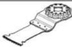 BOSCH PMF 220 CE - Selezione dell'utensile accessorio - 15