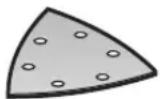 BOSCH PMF 220 CE - Val av slipblad - 2