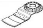 BOSCH PMF 220 CE - Selezione dell'utensile accessorio - 27