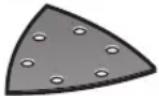 BOSCH PMF 220 CE - Hiomapaperin valinta - 1