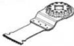 BOSCH PMF 220 CE - Selecting an Application Tool - 6