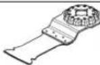 BOSCH PMF 220 CE - Selezione dell'utensile accessorio - 14