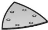 BOSCH PMF 220 CE - Valg af slibeblad - 2