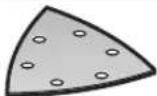 BOSCH PMF 220 CE - Choosing the Sanding Sheet - 2