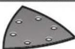 BOSCH PMF 220 CE - Choosing the Sanding Sheet - 1