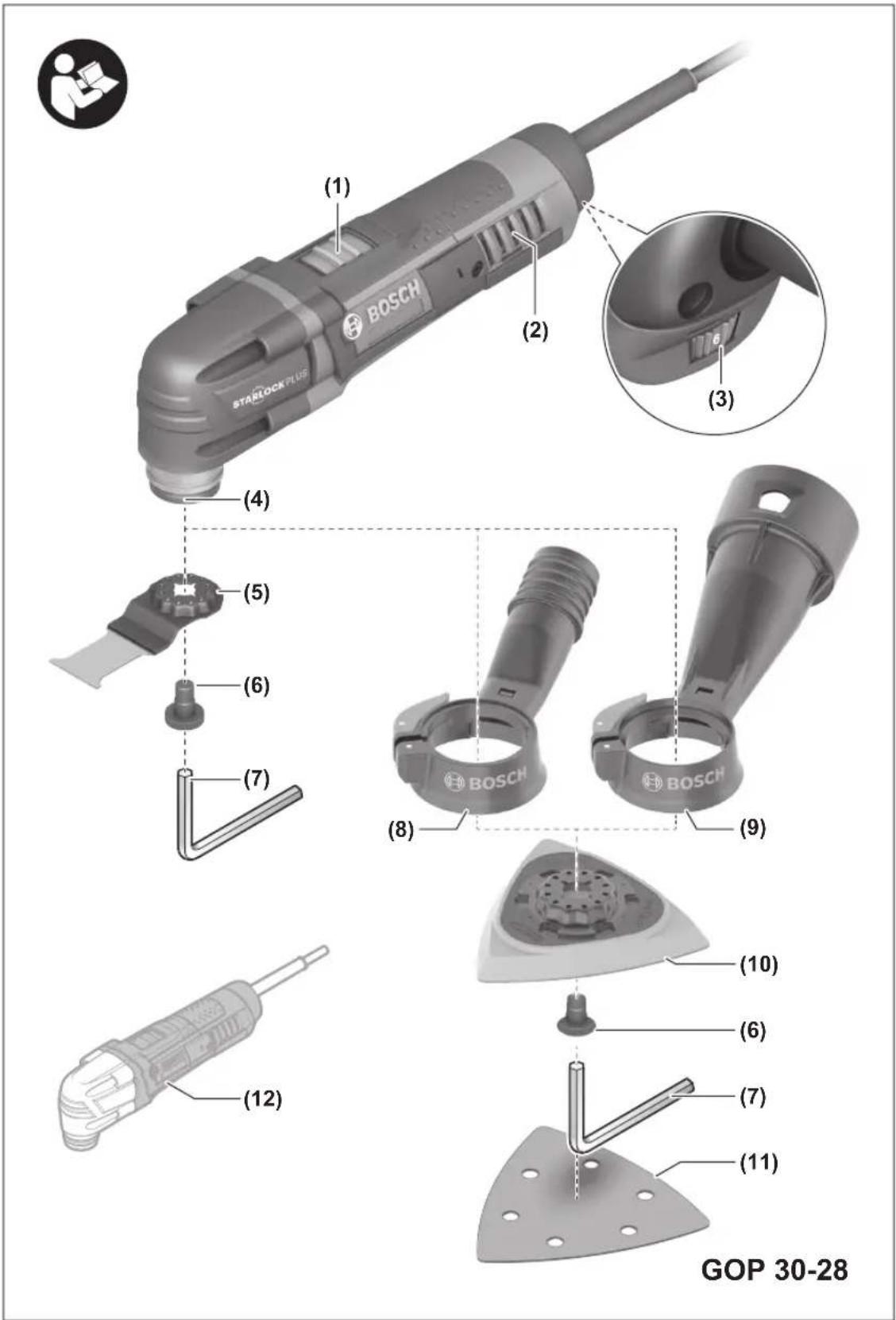 BOSCH GOP 3028 Professional - 1