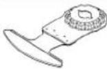 BOSCH GOP 3028 Professional - Choix de l'accessoire de travail - 24