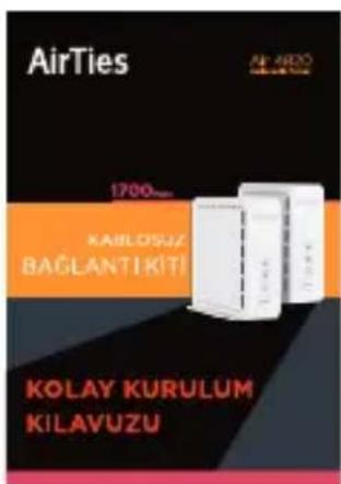 AirTies Air 4820 - KUTU icERiGi: - 4