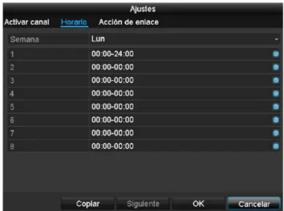 ABUS TVVR36100 - Horario - 1