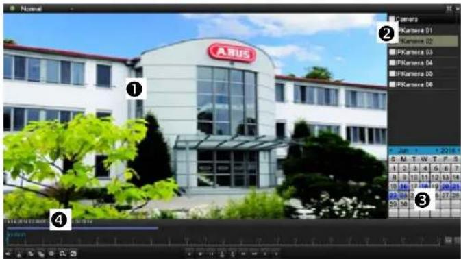 ABUS TVVR36100 - Playback screen - 1