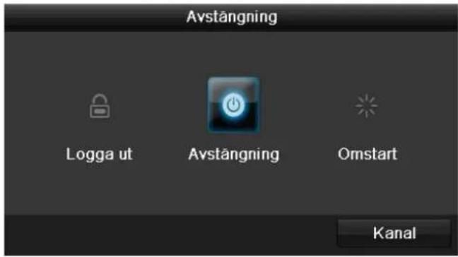 ABUS TVVR36100 - Stäng av, spärra och starta om produkten - 1