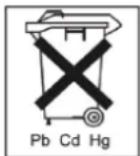 ABUS TVVR36100 - Important information on disposing of batteries - 1